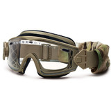 Smith Optics LoPro Regulator Goggle (Black or Tan) with Clear & Gray Lens