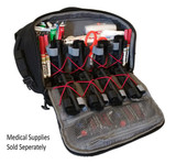 5.11 UCR Sling Pack, Black, open with example components packed