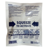 Disposable Cold Compress, back of packaging