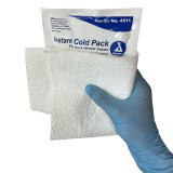 Disposable Cold Compress, wrapped in paper towel