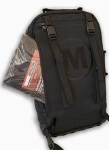 MERET Savior 7 Pro Combat Medical Pack in black Litter Storage. Litter not included.