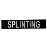 "Splinting" Name Tape