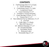 Bandaging Module, contents list
