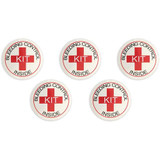Bleeding Control Designation Stickers, 5 pack