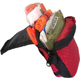 Sawyer Bleeding Control Kit packed and partially open showing contents