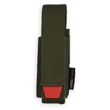 Universal Tourniquet Holder in OD green with red tab