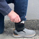 Rescue Essentials Ankle Trauma Kit, on ankle