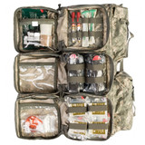 NAR Warrior Aid and Litter Kit by North American Rescue NAR Camo (open)