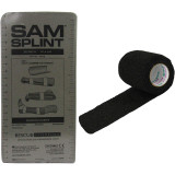 SAM® Splint Combo Pack, black wrap