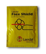Laerdal CPR Face Shield, in packaging