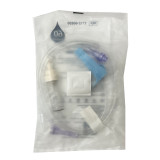 60 DPM Needleless IV Admin Set, back of pack