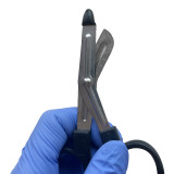 Mini EMT Shears, close up on tip