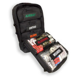 Savior 7 TEMS Kit by rescue essentials showing open view and contents side angle