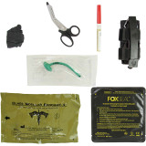 First Aid Kit, contents laid out