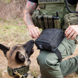 K9 Handler Trauma Kit by TacMed Solutions in action