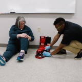 Bleeding Control Station, in use