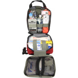 Home Defense Trauma Kit by rescue essentials, open, front view