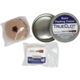 Luna TrueClot Basic Packing Trainer (BPT) with components displayed including training simulator, training gauze, and storage tin