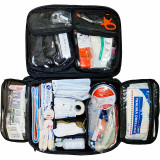Executive Protection Kit (EPK), open to see contents