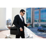 Executive Protection Kit (EPK), in action, businessman walking with kit