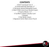 Critical Event Medic Kit, contents list