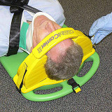 CombiCarrierII® Head Immobilizer in use