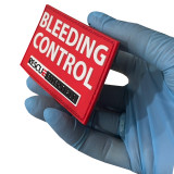 Bleeding Control PVC Patch, held in hand