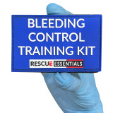Bleeding Control Training Kit PVC Patch, in hand