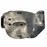 Necklite, Folded flat view.