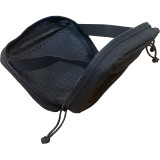 Modular Abdominal Pouch (M.A.P.), black, open