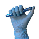 Rescue Essentials Reusable LED Penlight in hand