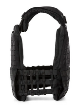 Tactical TacTec Plate Carrier -Black, Side view