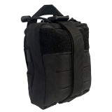 Omnis IFAK, showing buckle and side view of rip-away pouch