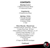 Wilderness First Responder WFR Starter Kit contents list- part 1