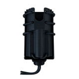 Black Evolution Universal Tourniquet Pouch with UAB Clip, front
