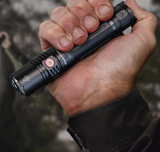 Fenix PD36R V2 Rechargeable Tactical Flashlight, In Action