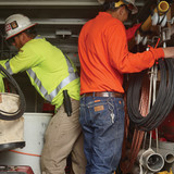 Lite Holster Stretch™ Flashlight Holster, in use on belt