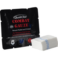 Combat Gauze hemostatic dressing by QuikClot law enforcement version