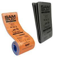 SAM Splints, orange and gray options