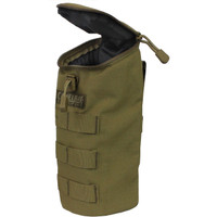 Max Gear Bottle Pouch by Camelbak- Coyote Tan, opened