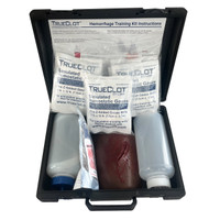 TrueClot® Wound Packing Training Kit in case- Dark Skin Tone (30-0923)