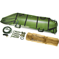 Sked Basic Rescue System - O.D. Green with original steel buckles