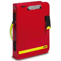 PAX Multi-Organizer, front vertical view, red color.