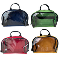 Color Coded Accessory/Organizer Bags (Set of 4) in Blue, Green, Red, and Yellow