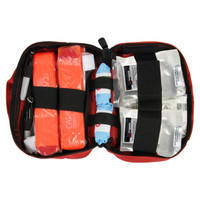 Bleeding Control Public Access kit by rescue essentials showing double kit, open
