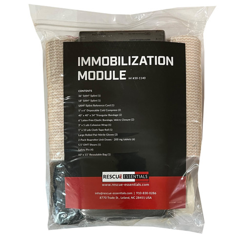 Immobilization Module, front of packaging