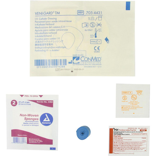 IV Start Kit, Packaging and components