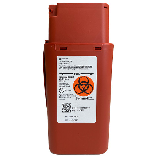 Sharps Container 1qt, front