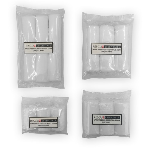 3 pack Gauze Rolls, all size options