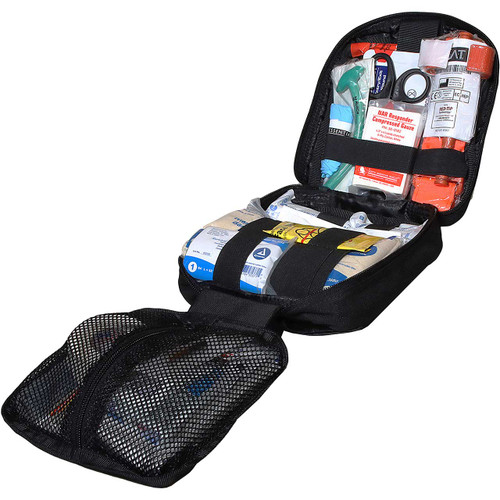 Executive Protection Vehicle Kit, open with contents